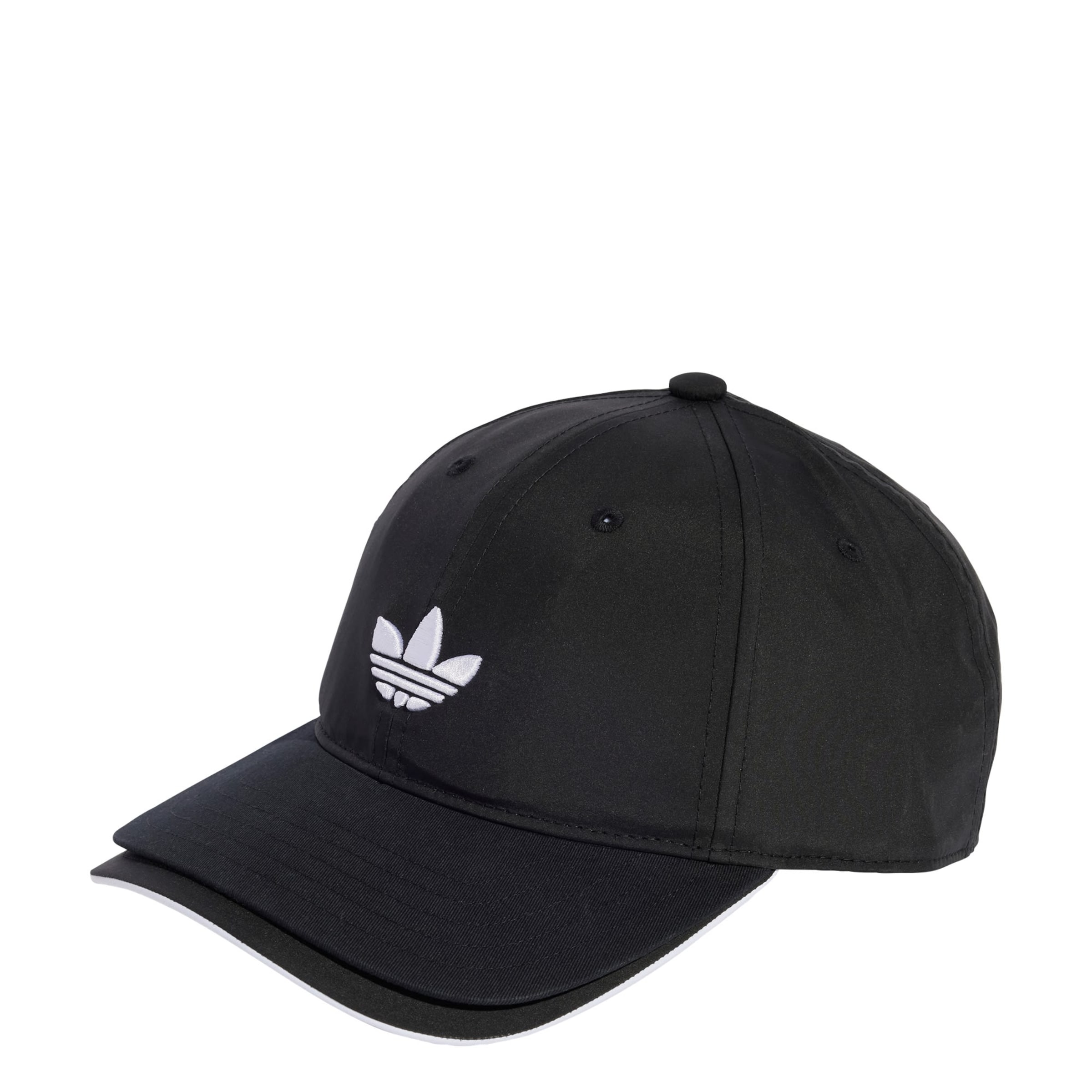 ADIDAS ORIGINALS - Gorra 'Double Visor' en negro: frente