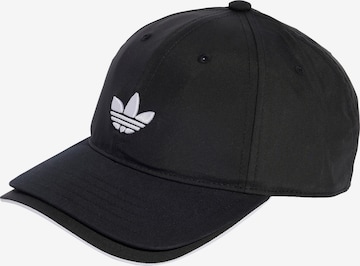 ADIDAS ORIGINALS - Gorra 'Double Visor' en negro: frente