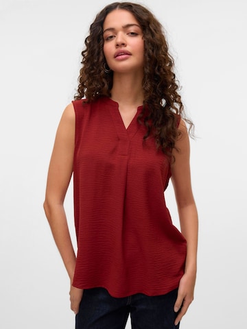 Chemisier 'VMELVA' VERO MODA en marron