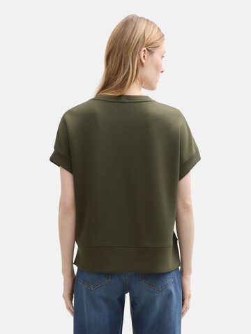 TOM TAILOR Sweatshirt in Groen