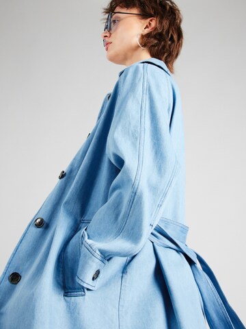 Masai Between-Seasons Coat 'Tova' in Blue