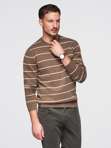Ombre Sweater 'OM-SWSW-0143' in Brown