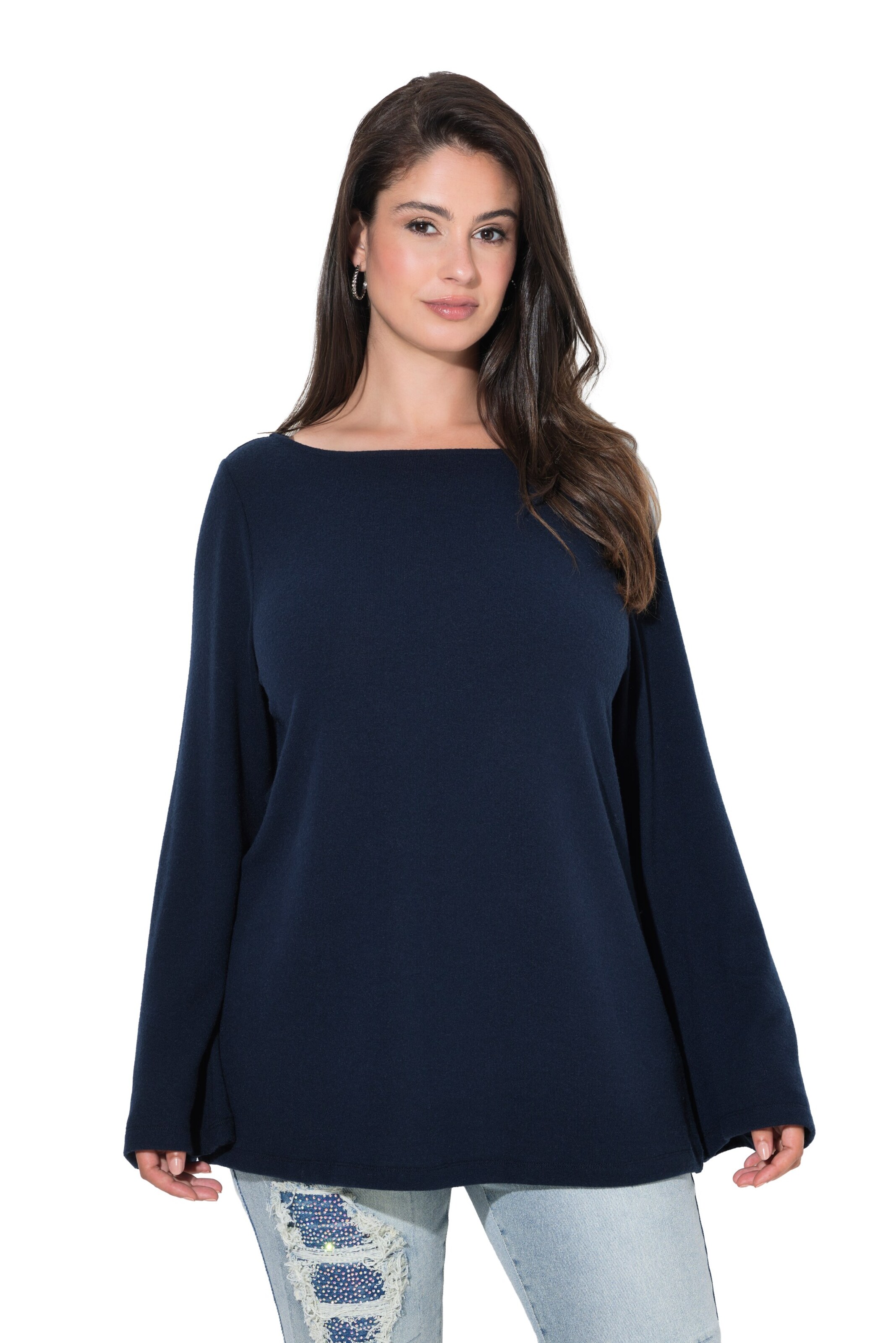 Ulla Popken Shirt in Blue: front