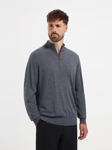 Pull-over merso en gris : devant