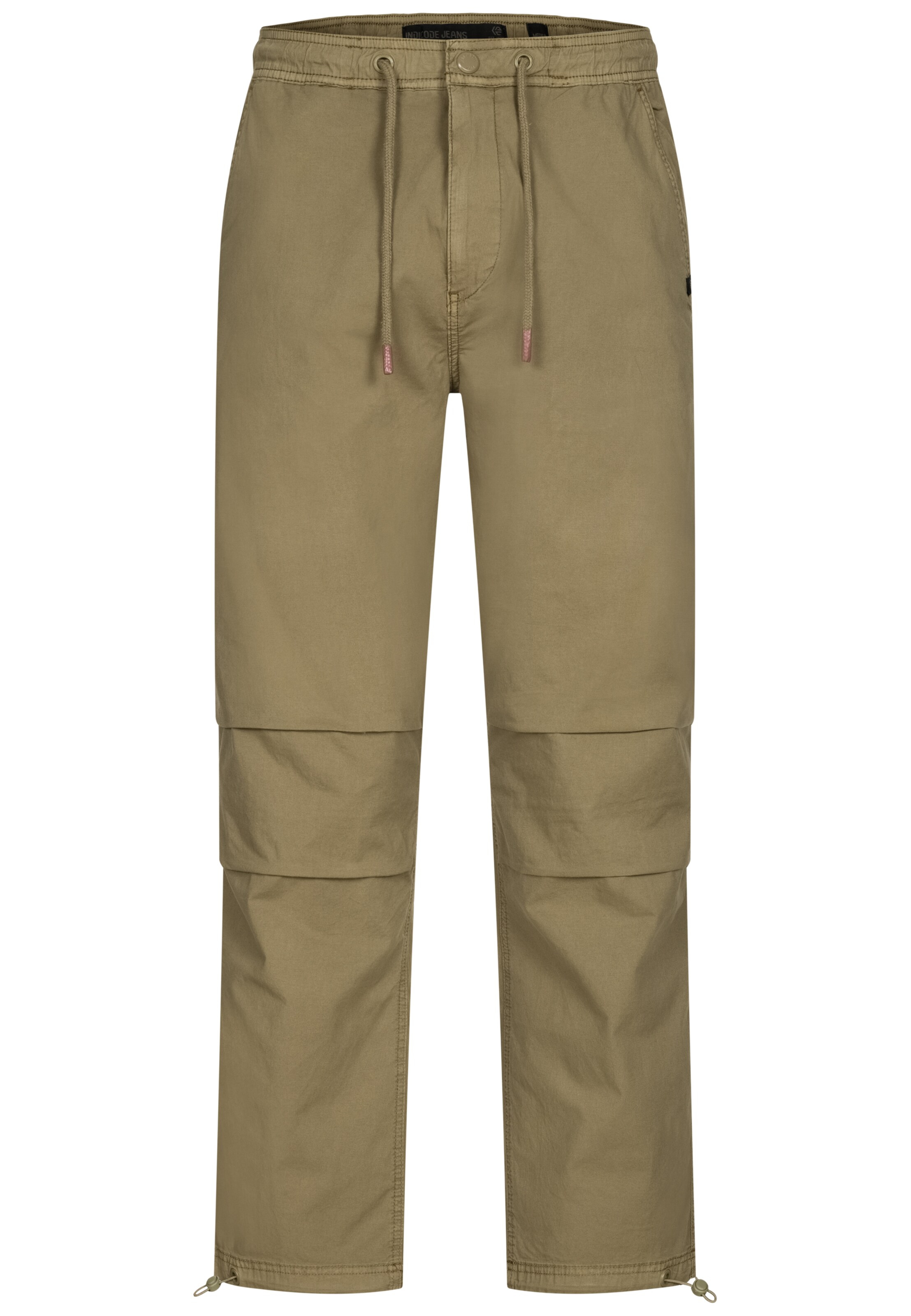 INDICODE JEANS Pants 'Paulino' in Green: front