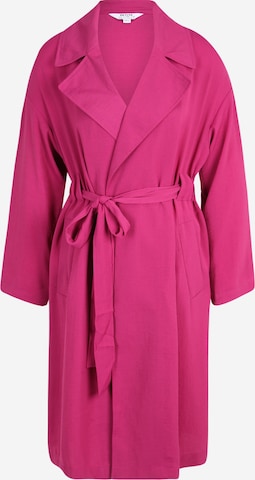 Manteau mi-saison Dorothy Perkins Petite en rose : devant