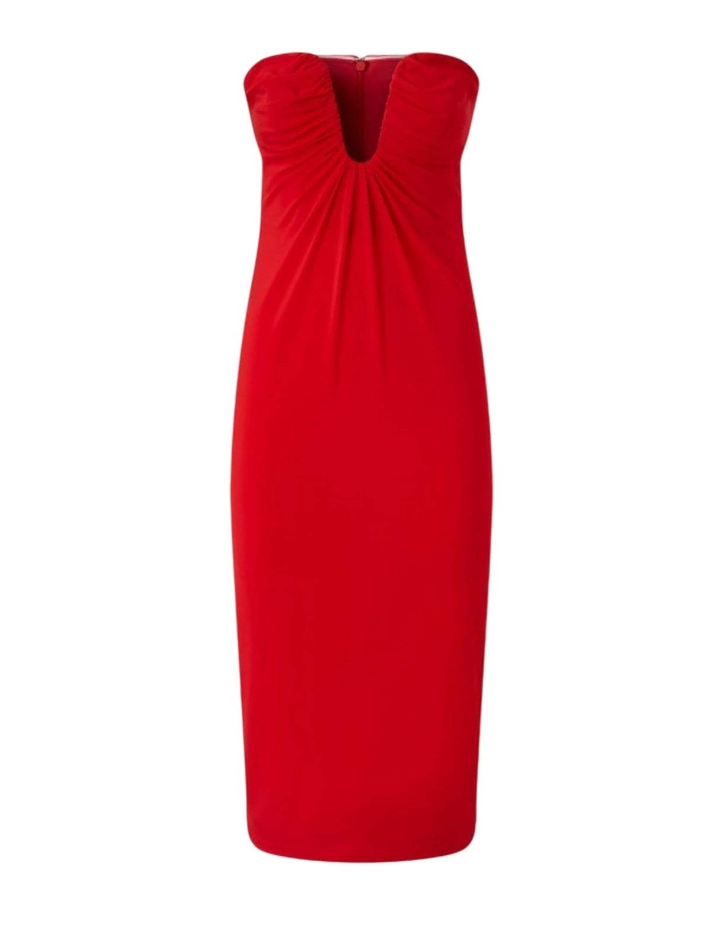 PINKO Cocktailkleid in dunkelrot, Produktansicht