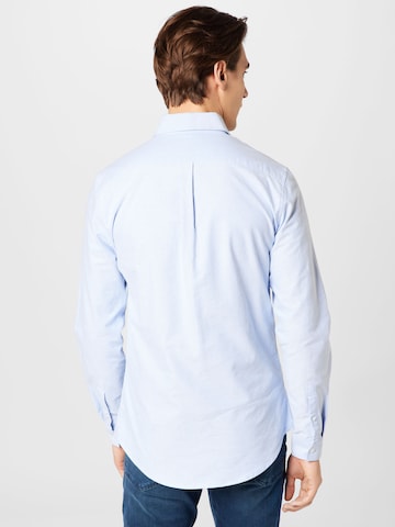 mėlyna River Island Standartinis modelis Marškiniai 'OXFORD'