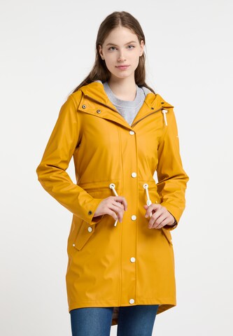 DreiMaster Maritim Λειτουργικό παλτό σε κίτρινο: μπροστά