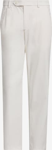 ADIDAS PERFORMANCE Wide leg Sports trousers 'Twistweave' in White: front