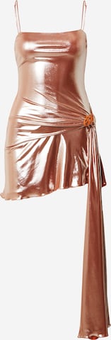 DIESEL - Vestido de gala 'D-BLAS' en naranja: frente