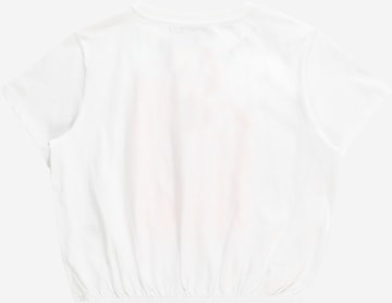 balta PATRIZIA PEPE Marškinėliai 'MAGLIA'