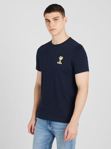 s.Oliver Shirt in Blauw: voorkant