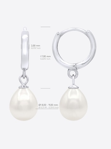 Ateliers Saint Germain Oorbellen 'Saint Cyr' in Wit