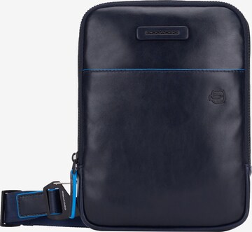 Borsa a tracolla di Piquadro in blu: frontale