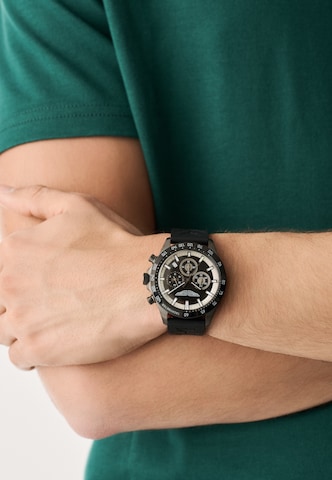 Aston Martin Analoog horloge ' SPT ' in Zwart: voorkant