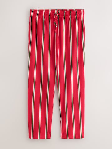 Next Pyjama lang 'Happy Holidays' in Rood