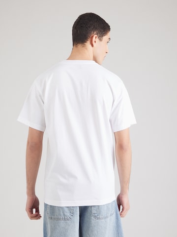 Cleptomanicx T-Shirt 'Debate Club' in Weiß