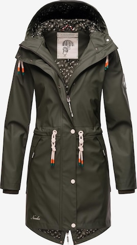 NAVAHOO Weatherproof jacket 'Tropical Storm' in Green