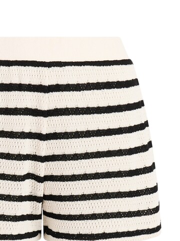 PROTEST Regular Pants 'PRTCabin' in White