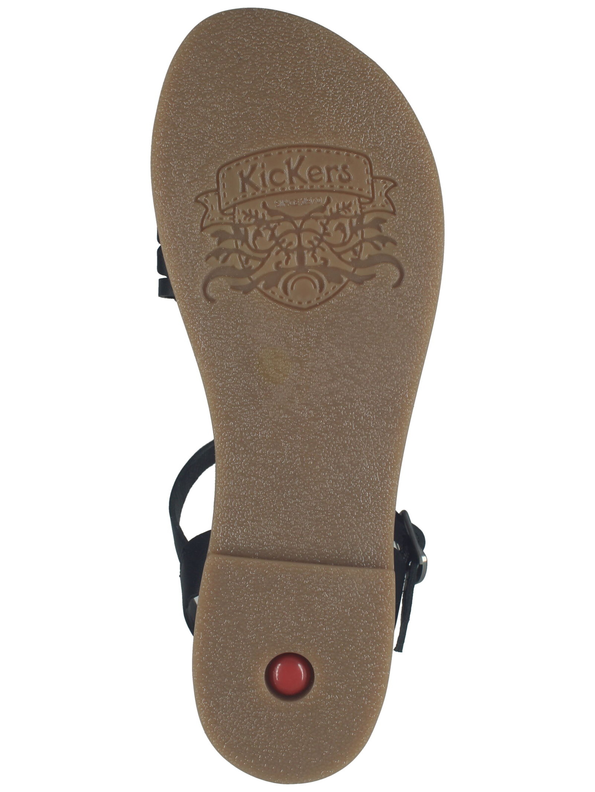 Kickers Sandaal in Zwart