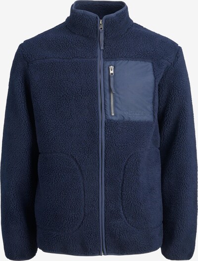 Jachetă  fleece 'Park' Jack & Jones Plus pe albastru / bleumarin, Vizualizare produs