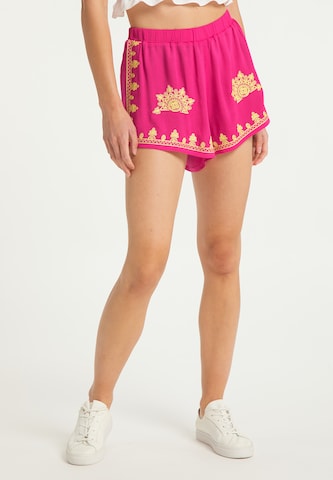 IZIA Regular Shorts in Pink: predná strana