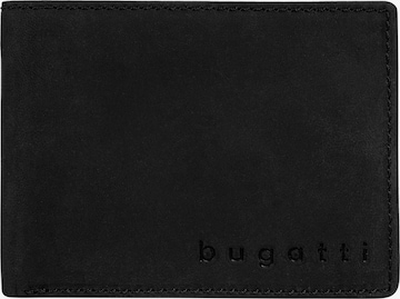 bugatti Wallet 'LUCA' in Black: front