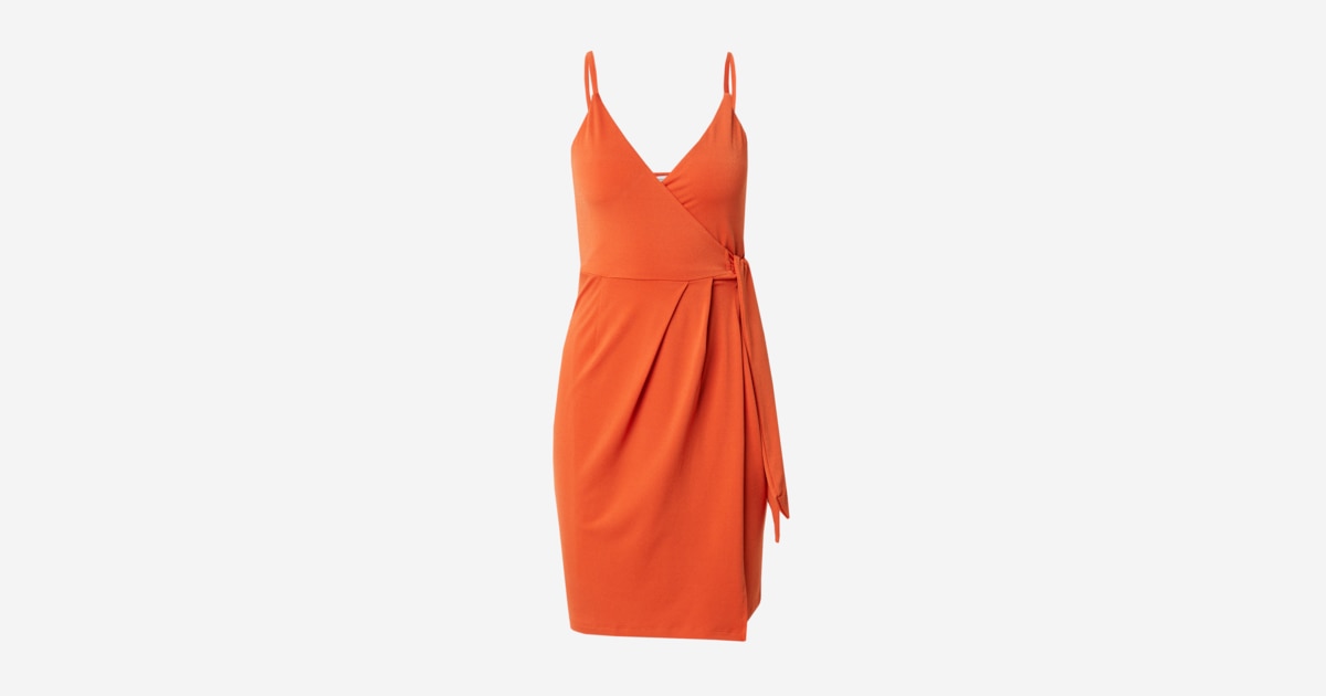 About You Dress 'Eva' female orange plain colored size 44 About You Dress 'Eva' female orange plain colored size 44