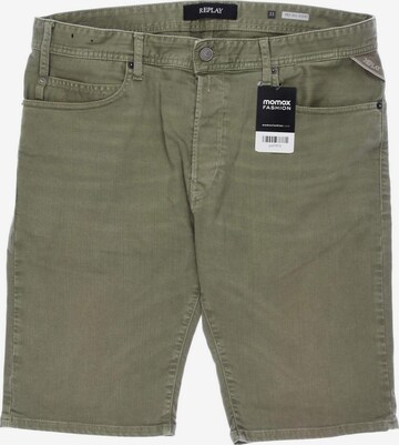 REPLAY Shorts in 33 in Green: front