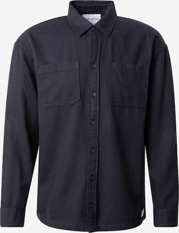 Coupe regular Chemise HOLLISTER en noir : devant