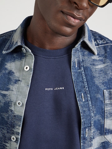 Pepe Jeans Sweatshirt in Blauw