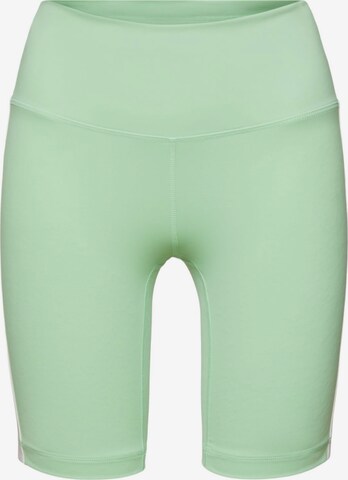 ESPRIT Skinny Leggings in Green: front