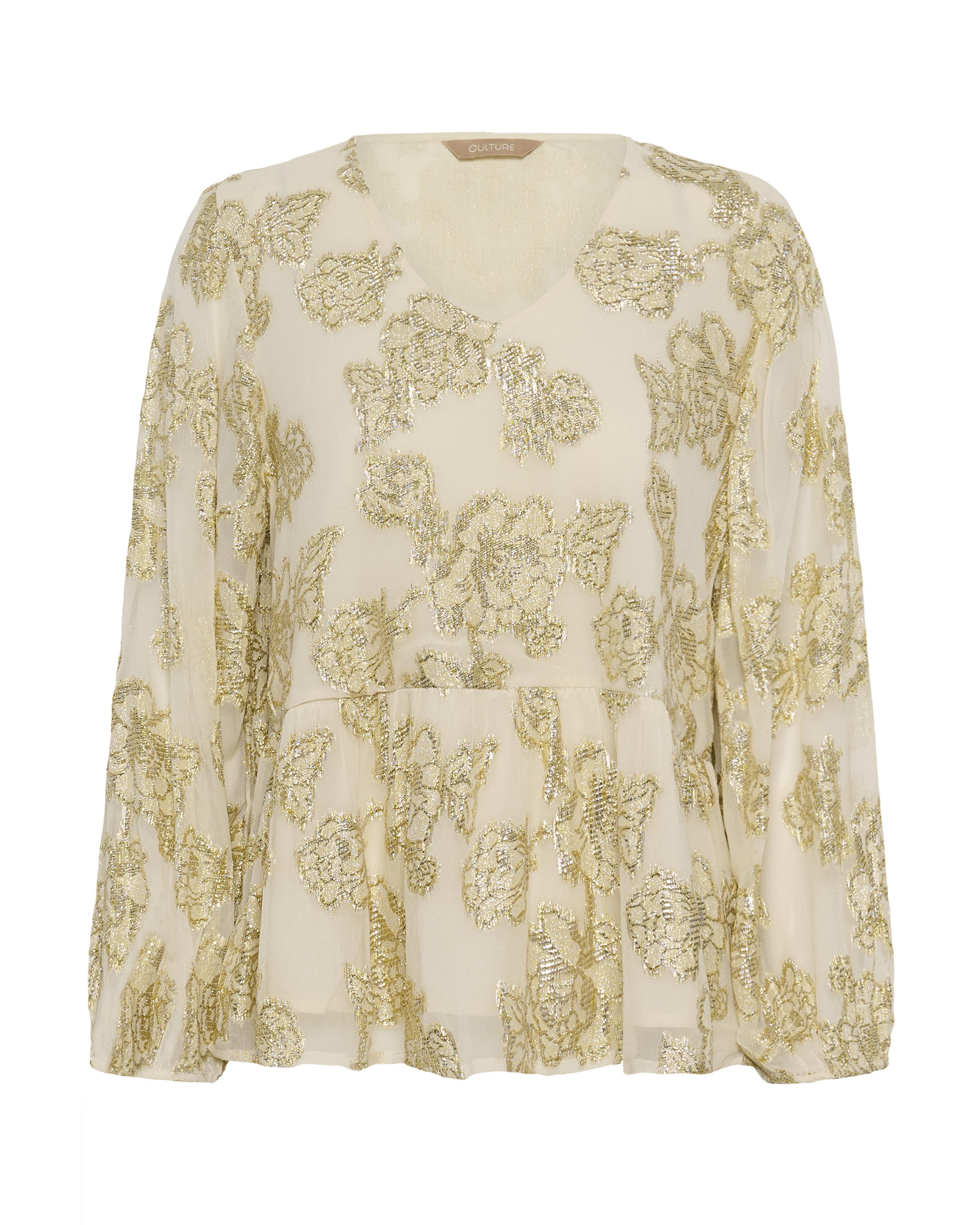 CULTURE Blouse 'CUBuda' in Beige: front