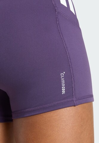ADIDAS PERFORMANCE Skinny Sportbroek 'Adizero' in Lila