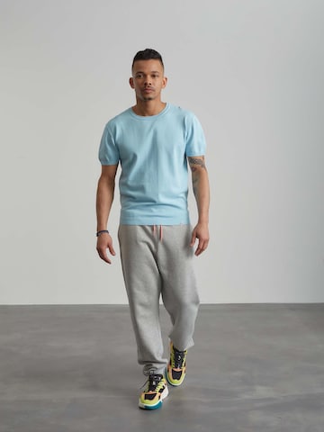 ABOUT YOU x Benny Cristo Regular Pants 'Leonas' in Grey