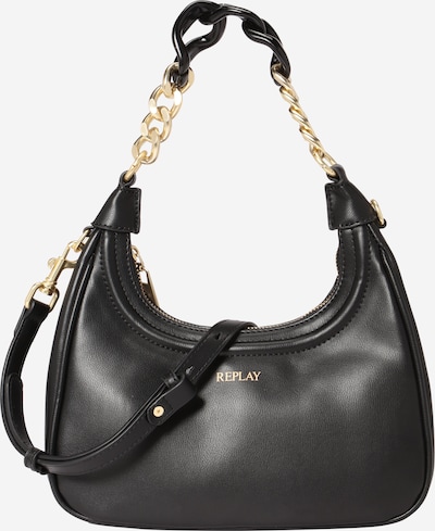 REPLAY Shoulder bag in Gold / Black, Item view