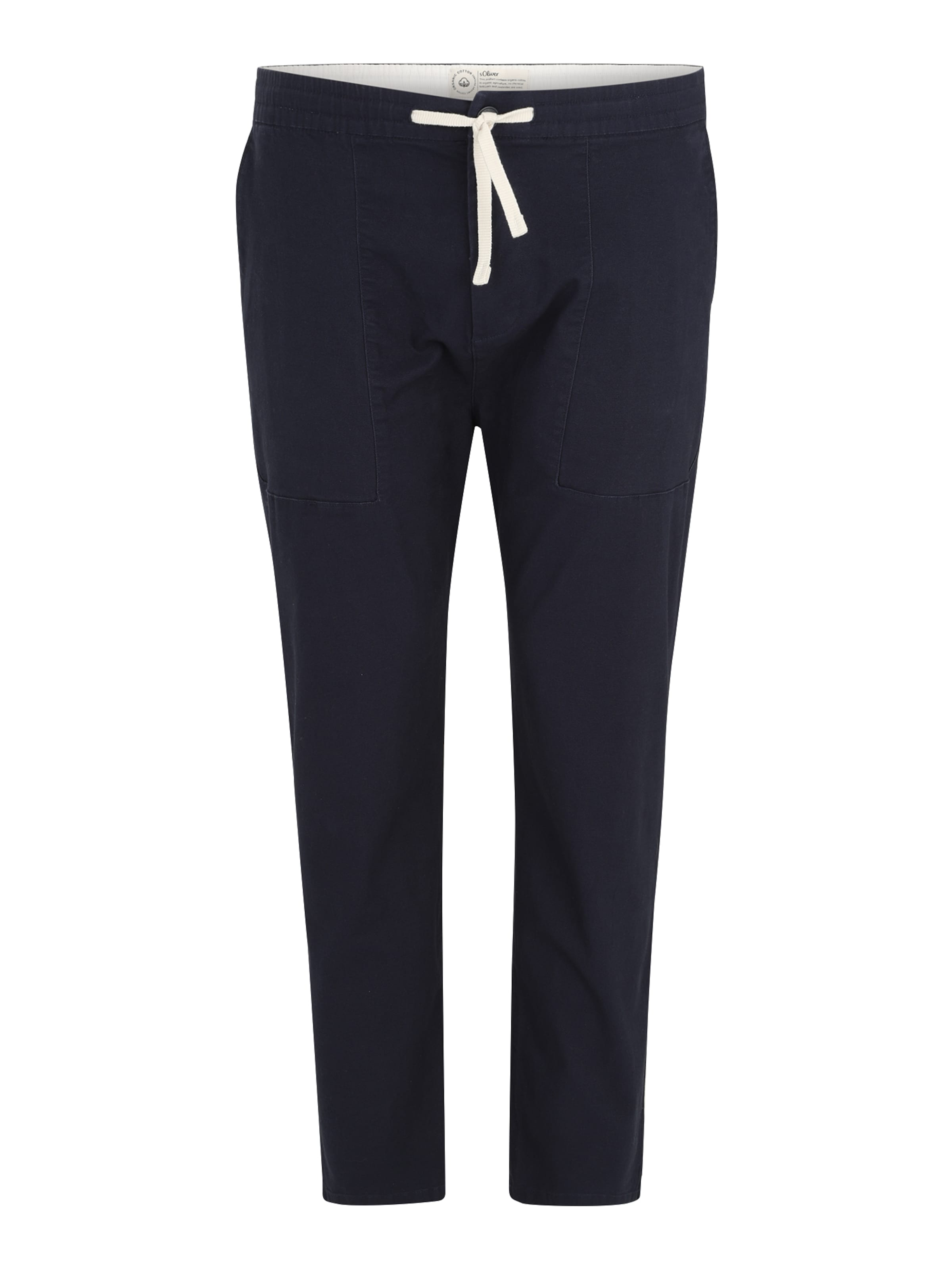 s.Oliver Men Big Sizes Loosefit Hose 'Detroit' in Blau: Vorderseite