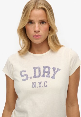Superdry Shirt 'Athletic Essential' in Wit