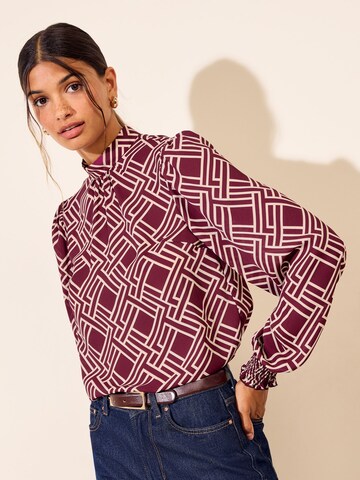 Camicia da donna di Friends Like These in rosso: frontale