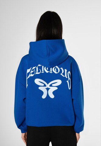 Sweat-shirt Felicious en bleu : devant
