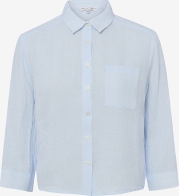 Chemisier ' Liane ' Marie Lund en bleu : devant