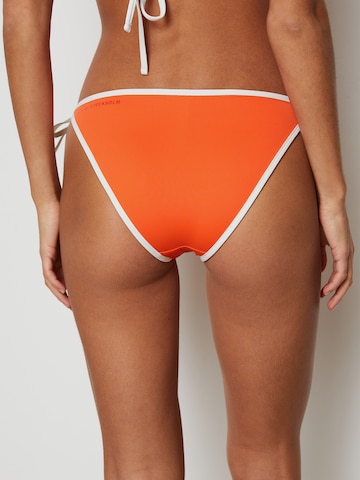 Marc O'Polo Bikini Bottoms ' High Shine ' in Orange