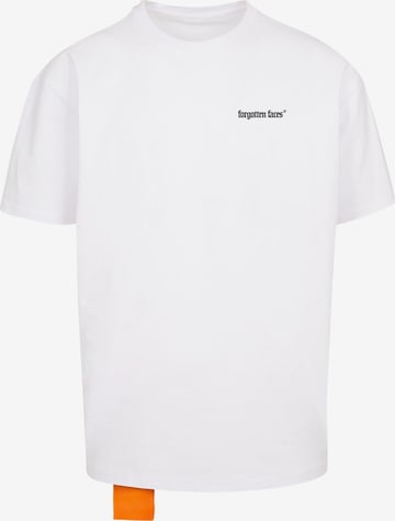 Forgotten Faces Shirt 'Son Of Titan' in White: front