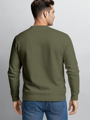Neverless Sweatshirt 'Mountain' in Green