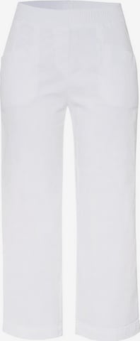 TONI Loose fit Pants in White: front
