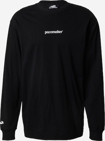 Pacemaker - Camisa 'Gerrit' em preto: frente