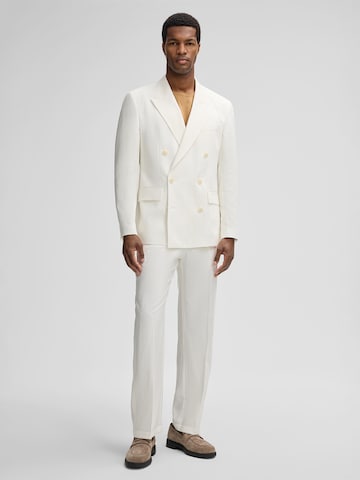 Coupe slim Veste de costume 'Ashton' STRELLSON en blanc