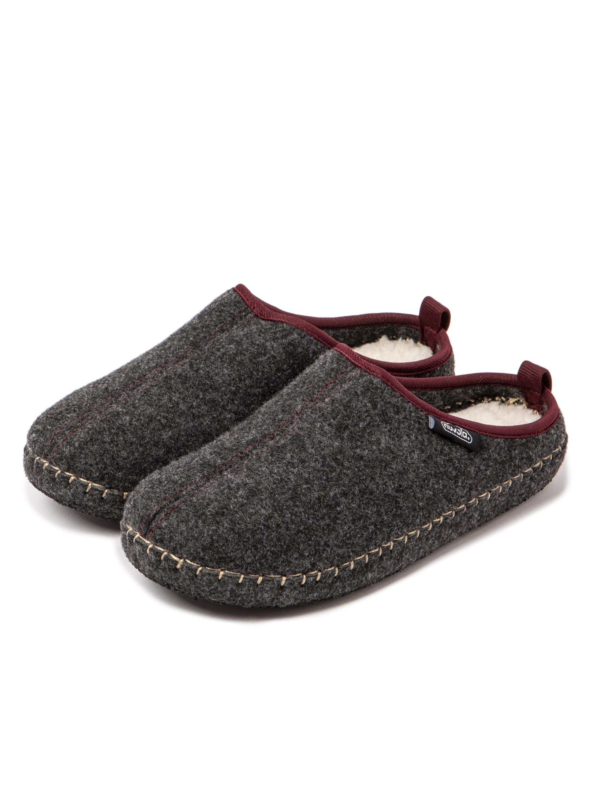 Nuvola. Slipper 'New Rim' in Grey: front