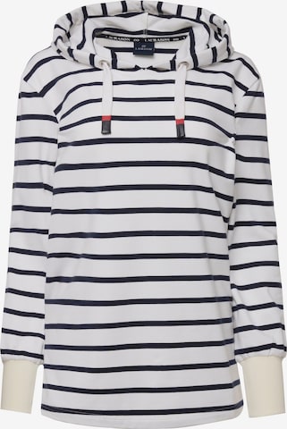 LAURASØN Sweatshirt in Weiß: predná strana